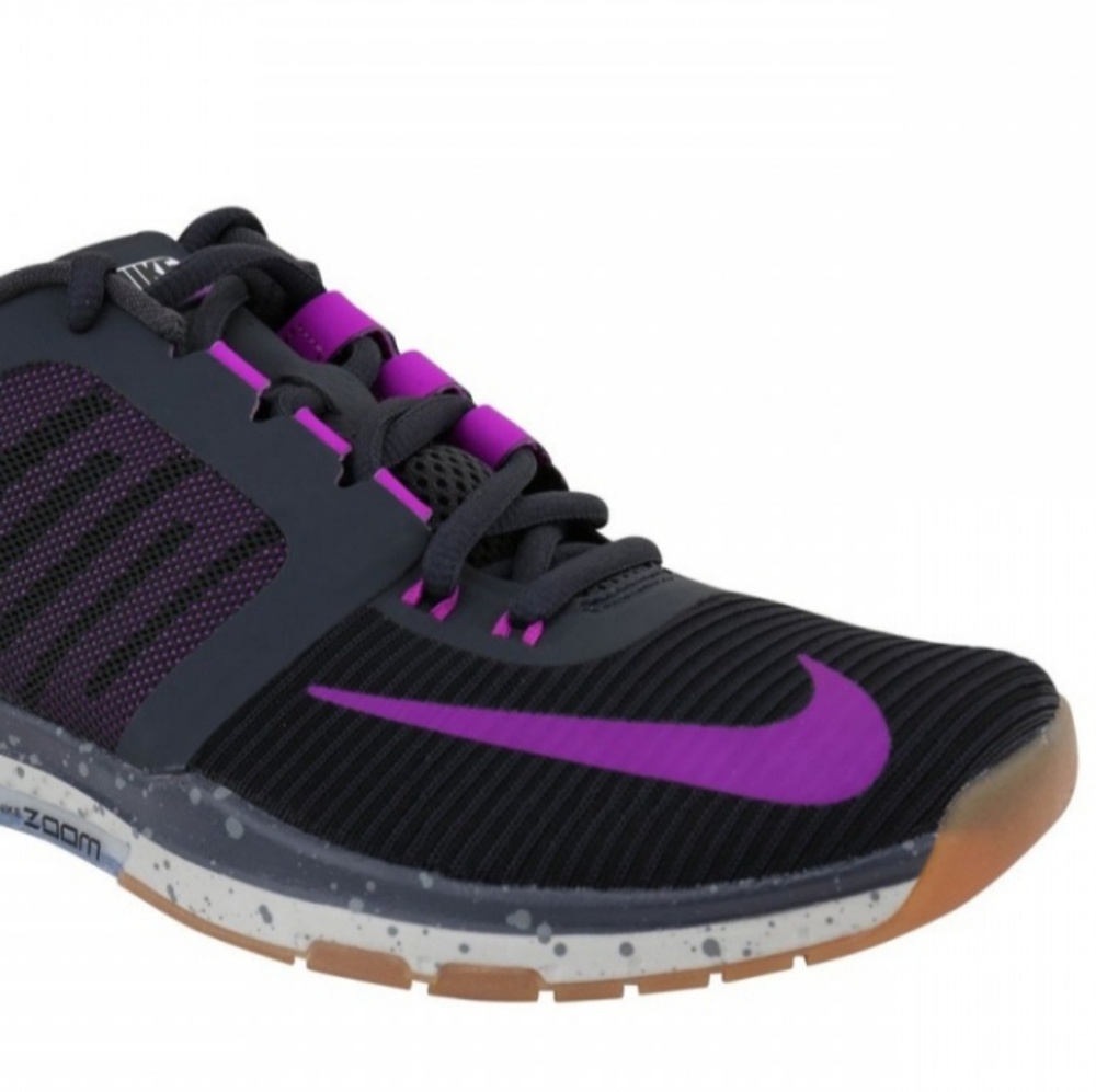 SOLD. Nike Black/Purple  Zoom Running Sneakers - Picture 5 of 8